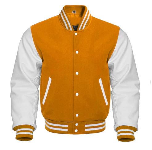 Women's Leather Varsity Jacket