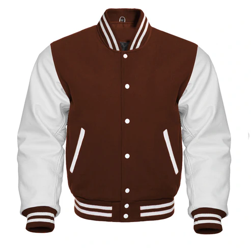 Women's Leather Varsity Jacket