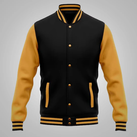 Men's Leather Varsity Jacket