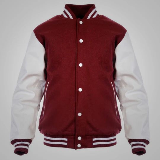 Men's Leather Varsity Jacket